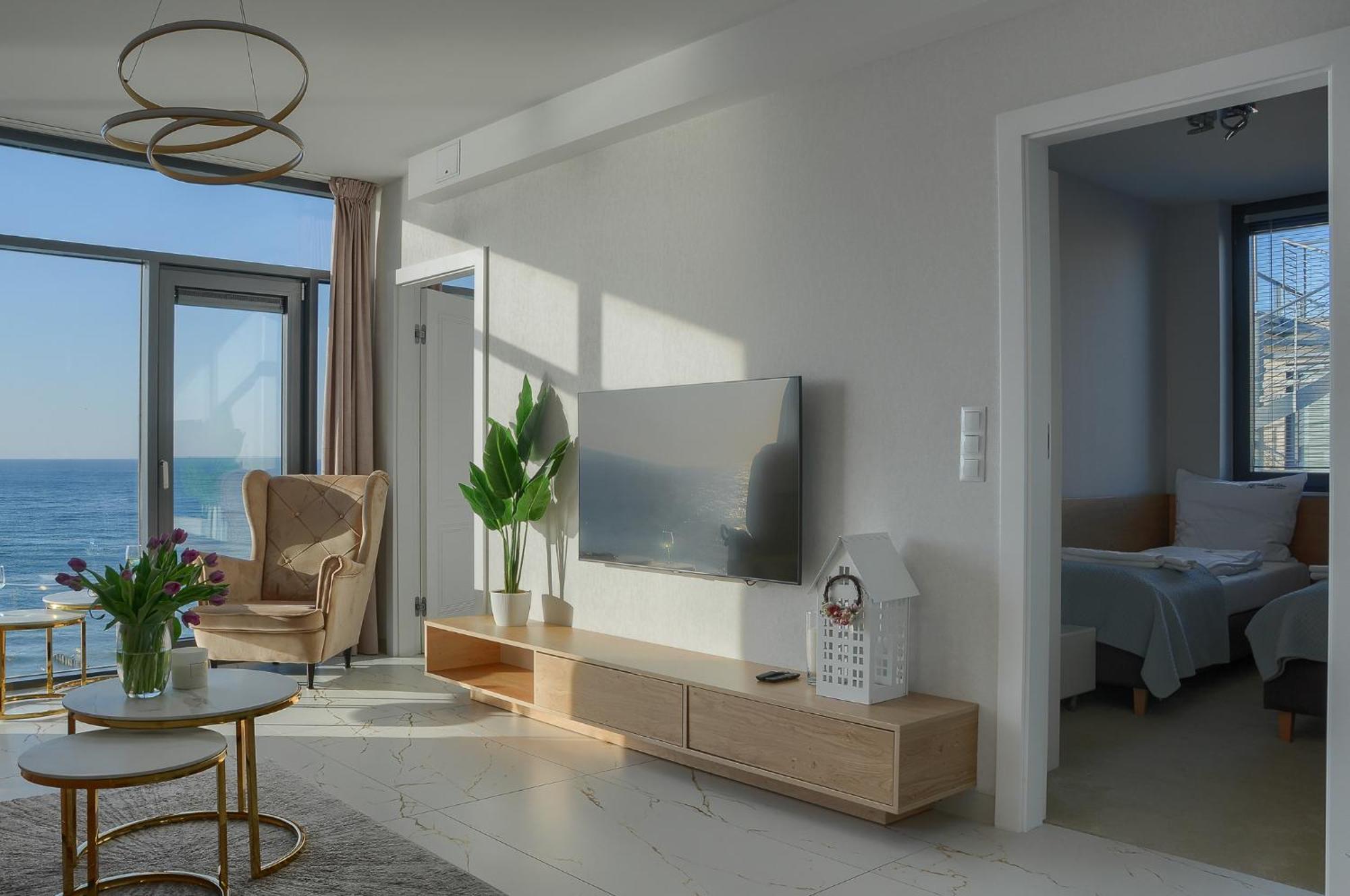 Apartament Nadmorski Luksus - Boulevard Устроне Морске Екстериор снимка